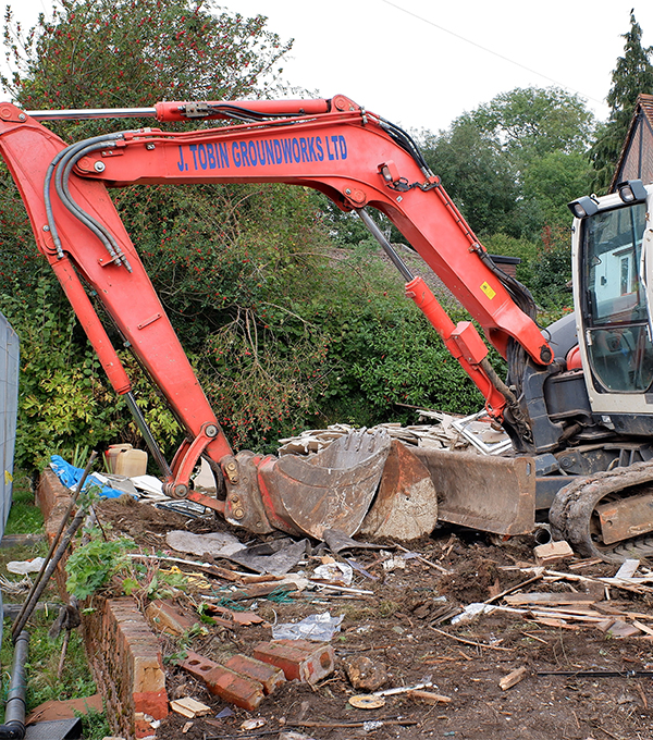 garage demolition service