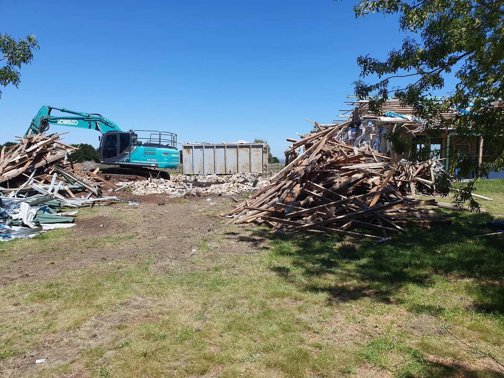 Project photo from an Exccell Demolition worksite